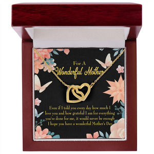 To Mom Never Be Enough Inseparable Necklace